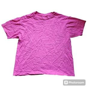 Pink Hanes her way M tshirt